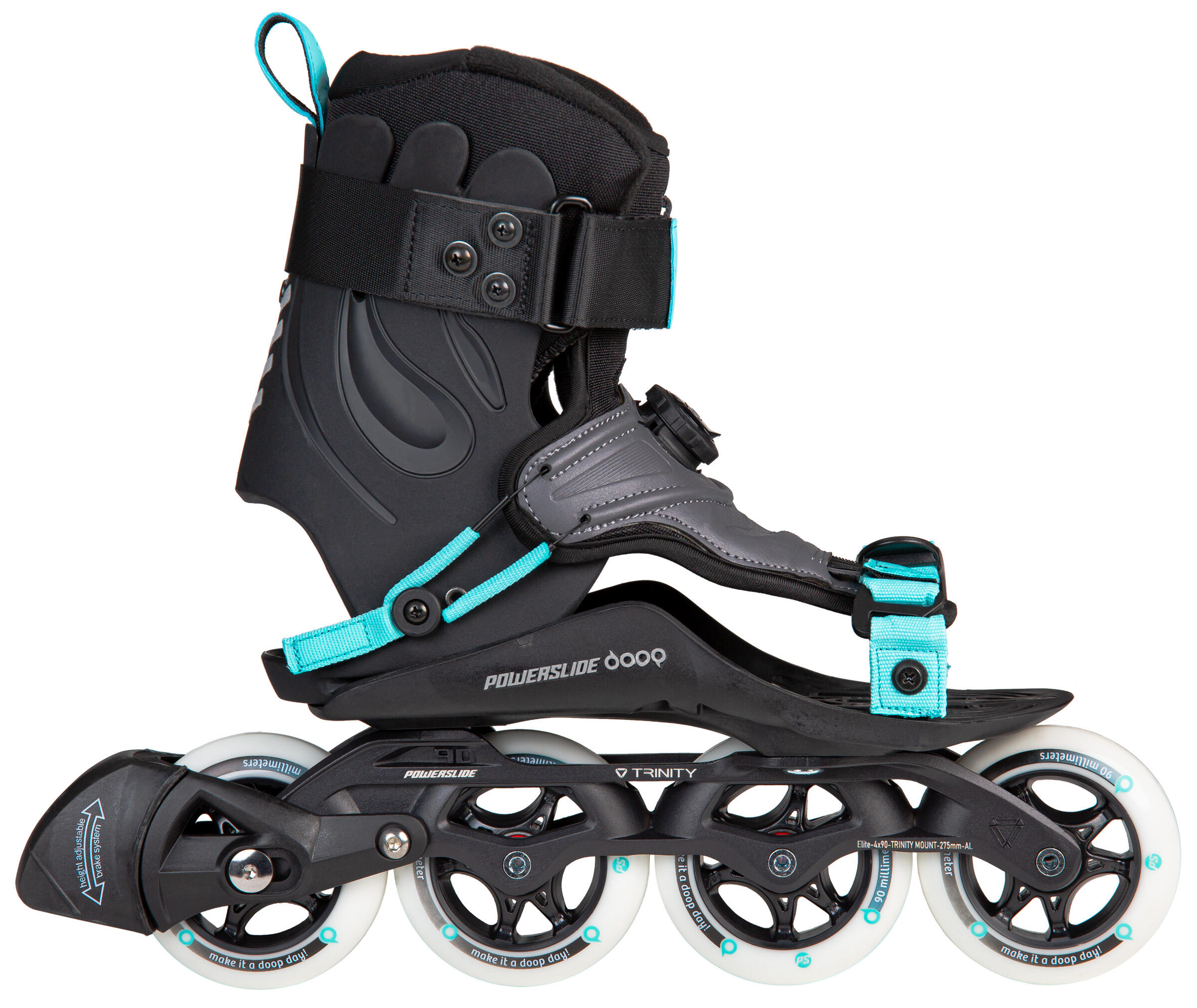 Powerslide Doop Urban Eco 90 inline skates 2/6