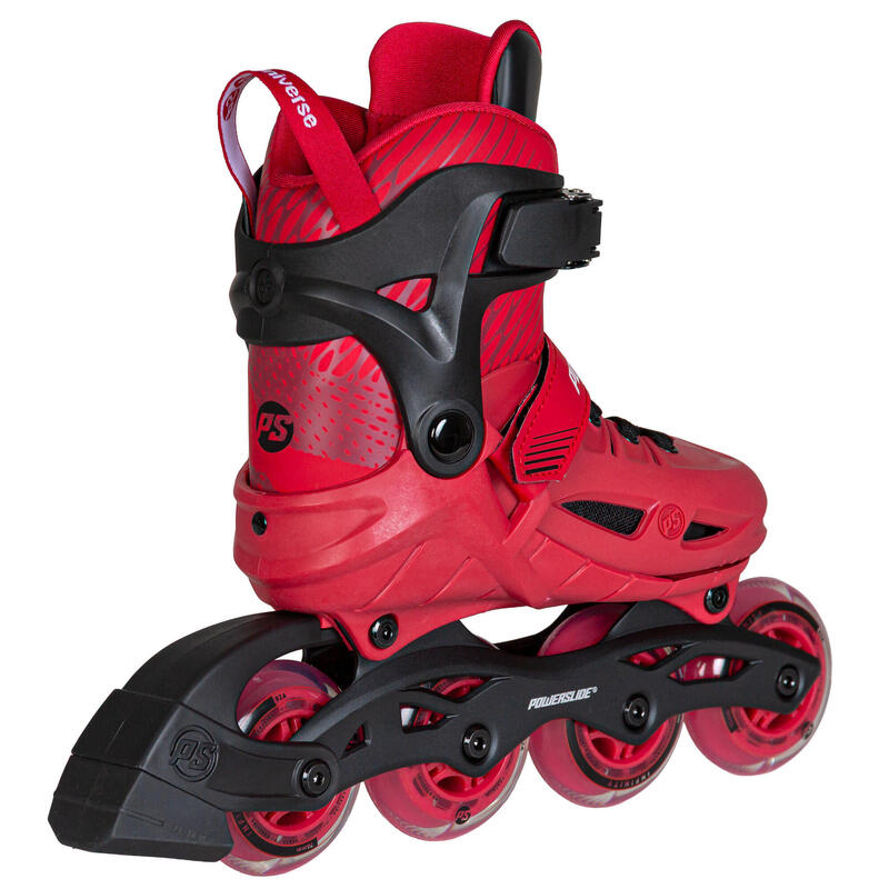 Role inline Powerslide Universe 4W, roșii, reglabile