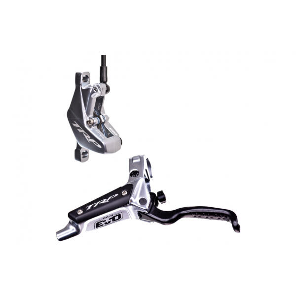 DHR EVO mountainbike rem - rechter hendel - 1900mm slang - zilver 4/5