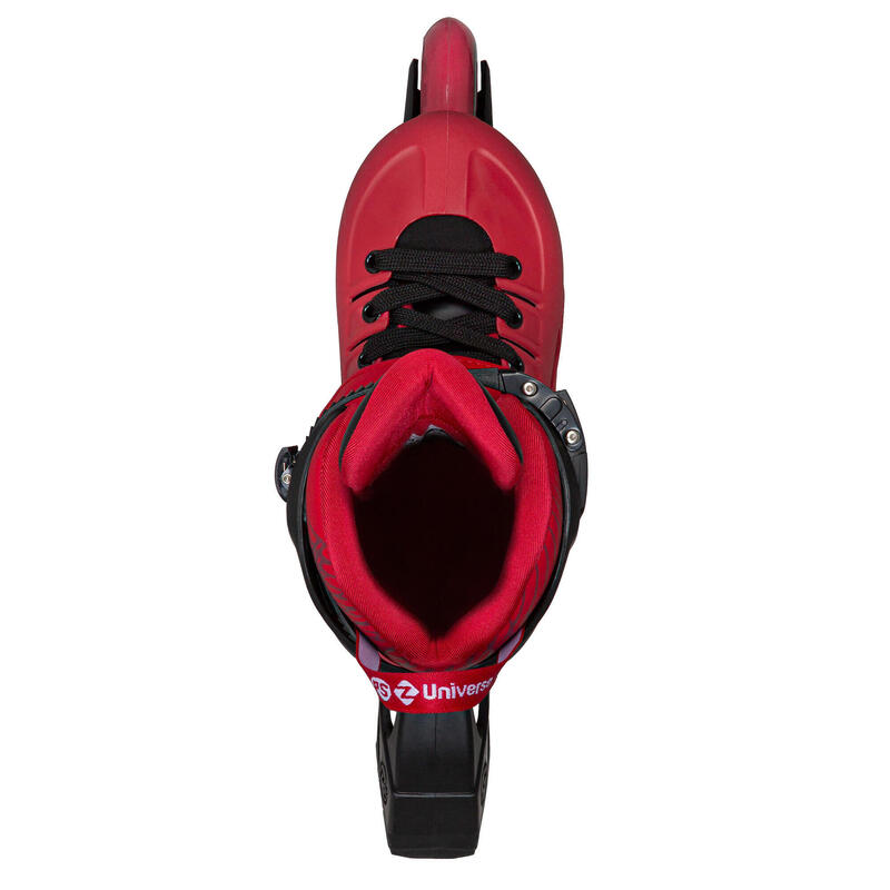 Role inline Powerslide Universe 4W, roșii, reglabile