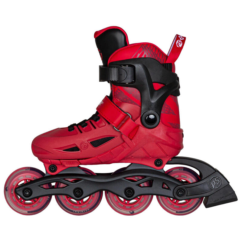 Role inline Powerslide Universe 4W, roșii, reglabile