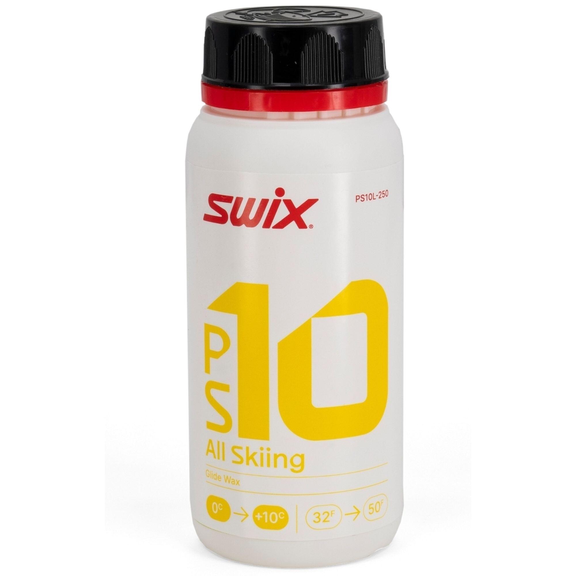 SWIX Skluzný vosk PS10 Liquid Yellow
