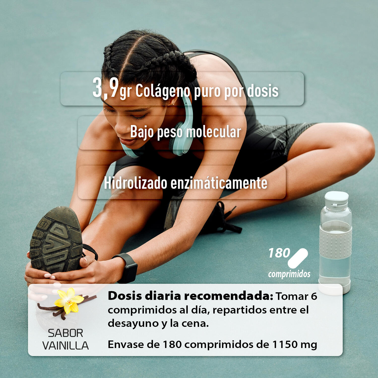 Collmar Magnesio Vainilla 180 Comprimidos – Drasanvi 6/6