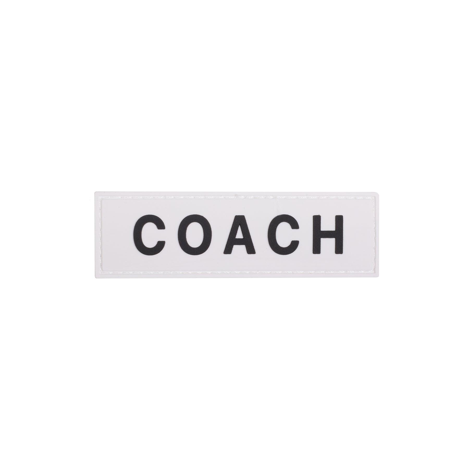 ELITEX TRAINING Velcro nášivka Coach PVC