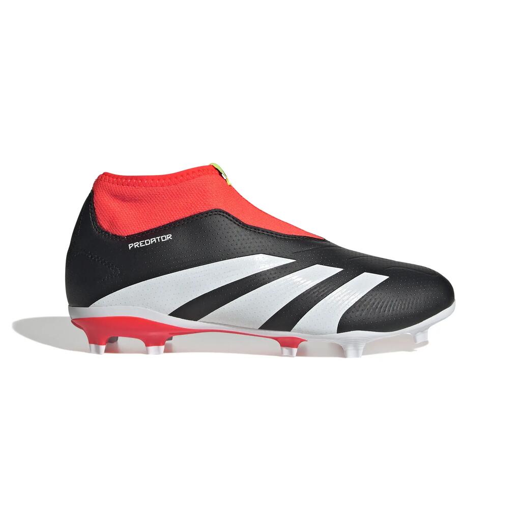 adidas Predator 24 League Laceless FG Kids Football Boot Solar Energy