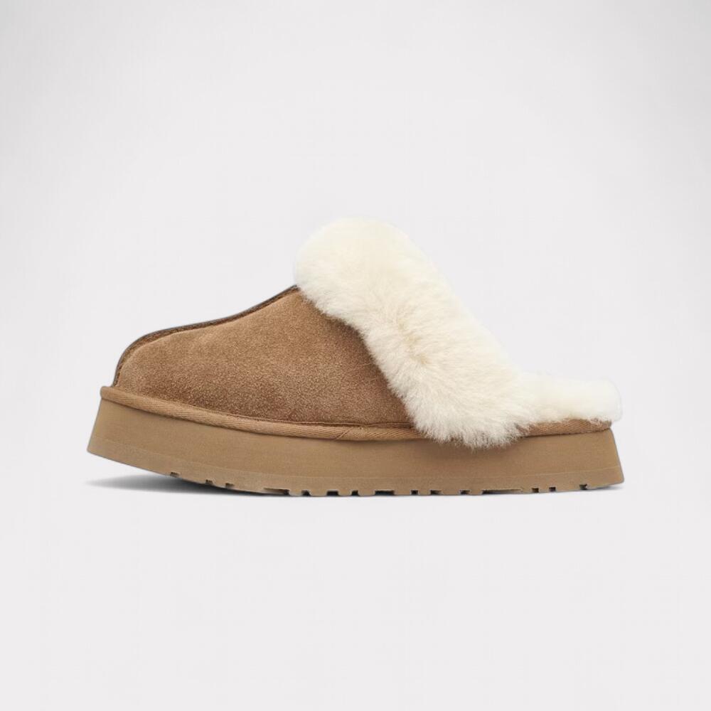 UGG Disquette Slipper Chestnut (W) 3/6