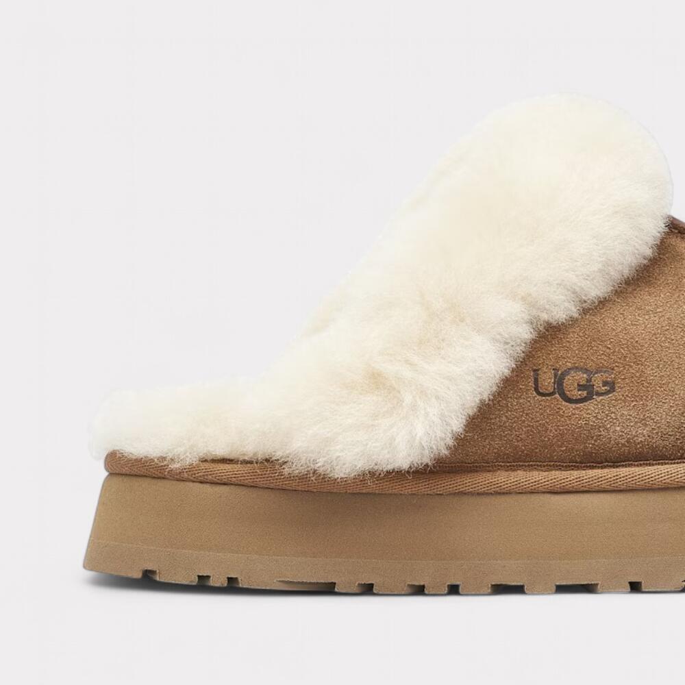 Disquette Slipper Chestnut 6/6