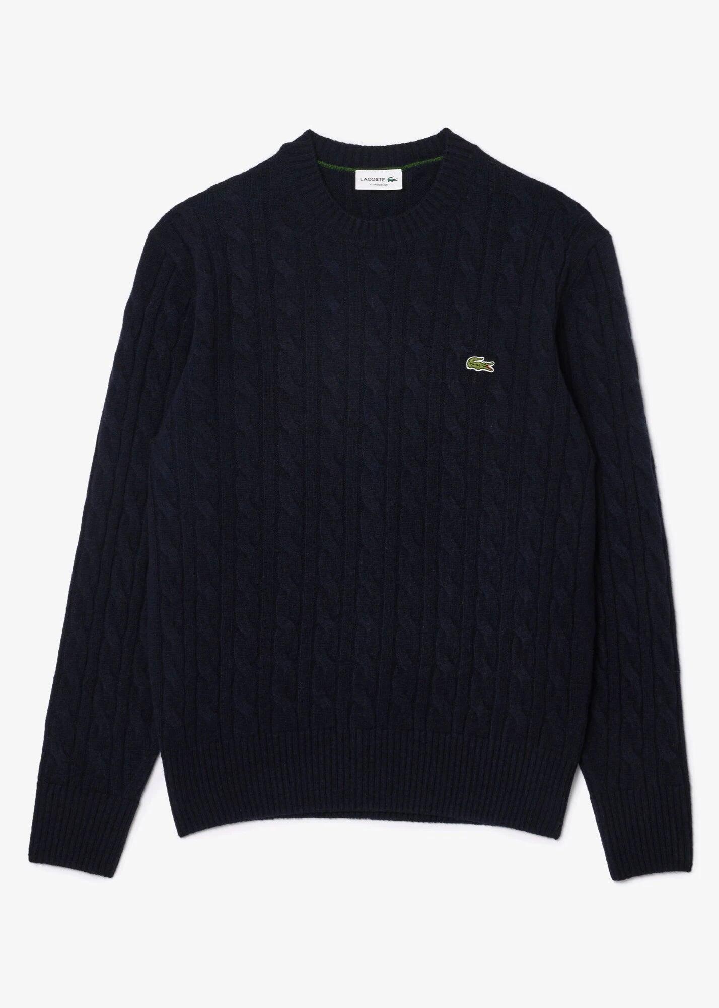 Pull torsadé Lacoste en laine - Homme 5/6
