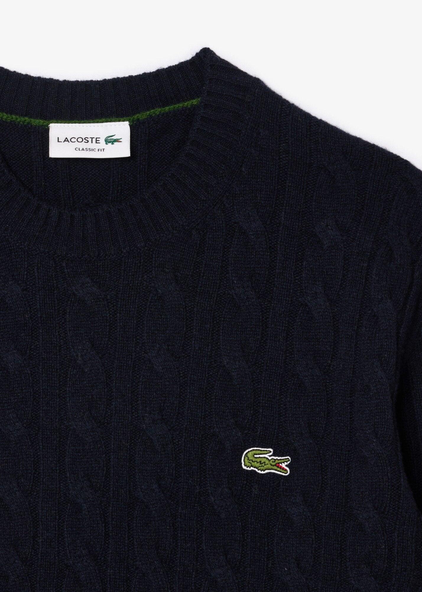 Pull torsadé Lacoste en laine - Homme 6/6
