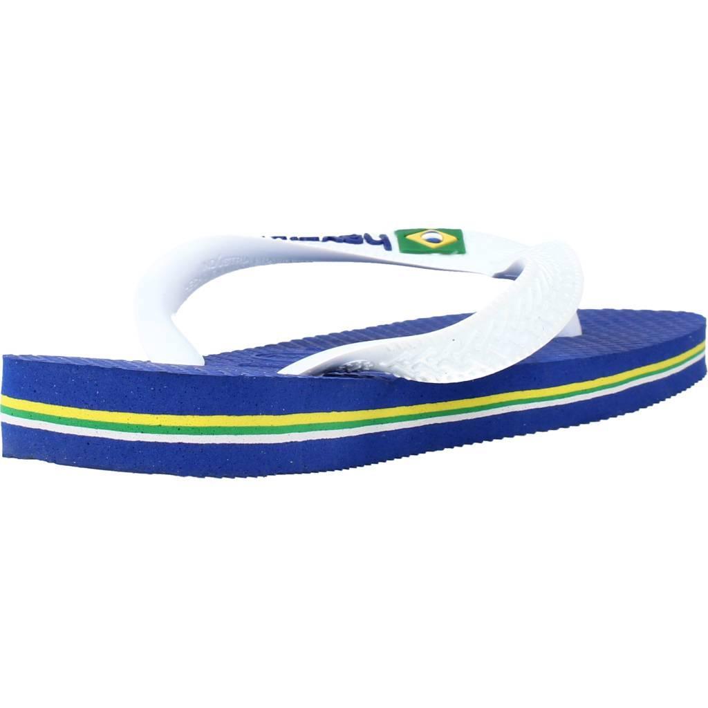 Infradito Havaianas Modello Brasil Logo Colore Blu 3/5