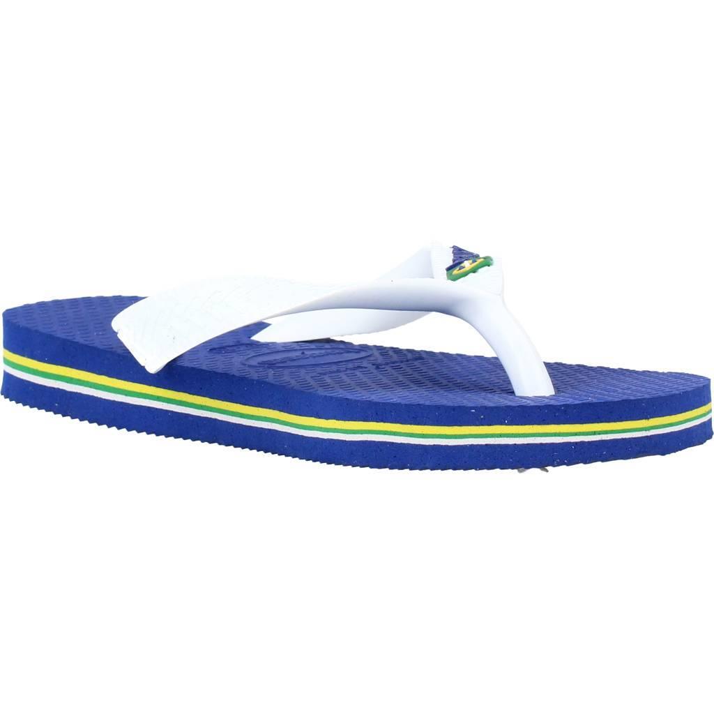 Infradito Havaianas Modello Brasil Logo Colore Blu 5/5