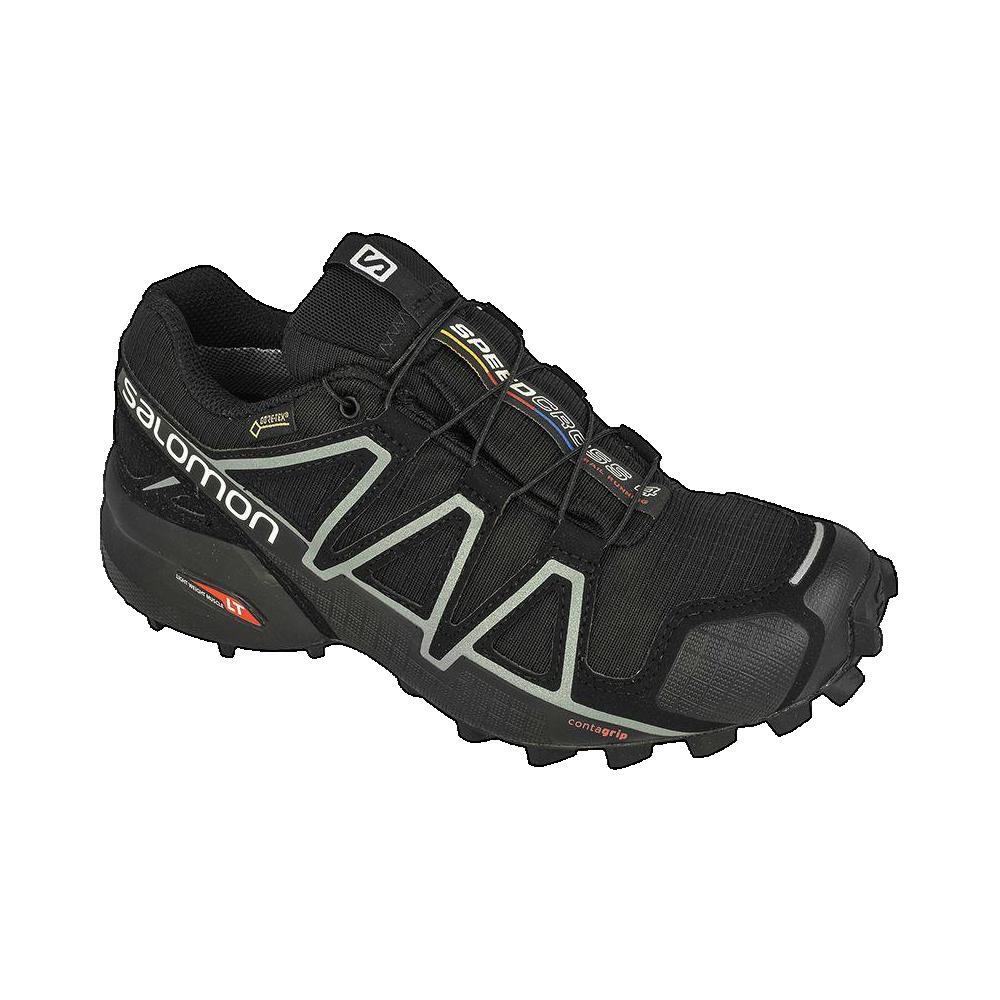 Salomon - Chaussures Salomon Speedcross 4 Gtx Imperméables Noir Femme - Chaussures De Sport - Noir - 39 - Decathlon