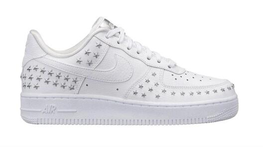 Nike Air Force 1 Low '07 XX Bianco Studded AR0639 100 WHITE