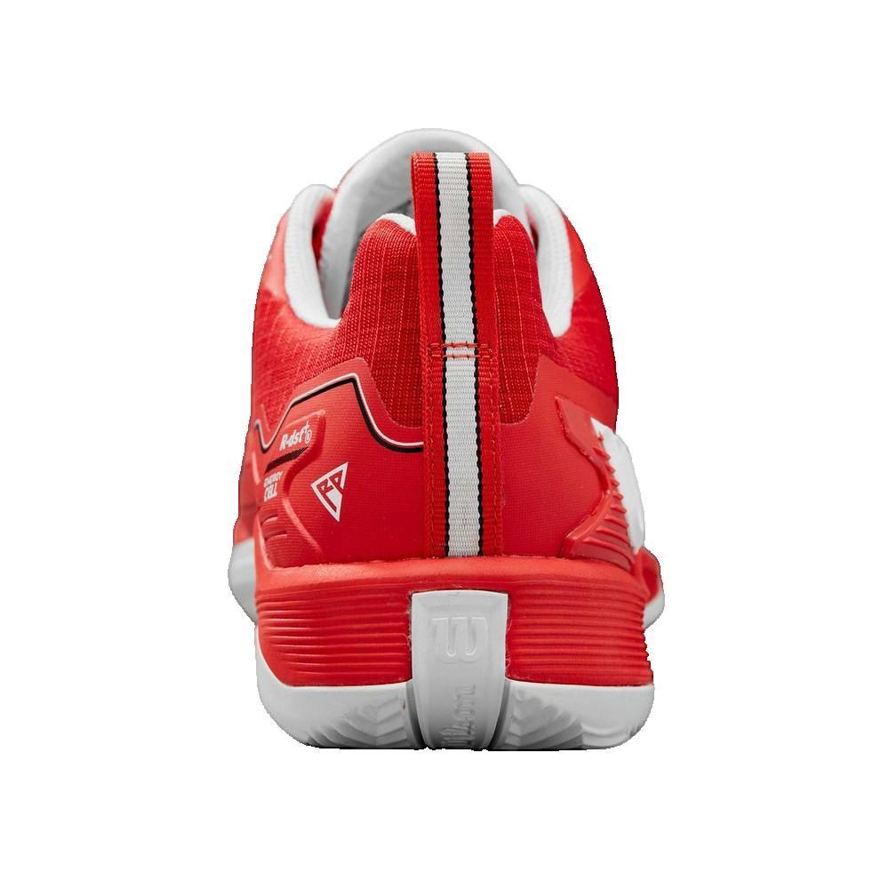 Schuhe Wilson Rush Pro 4.5 Clay Rot/Weiß für Padel 2/3