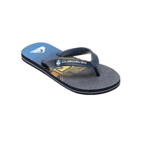 Tongs Quiksilver Molokai Art junior noir