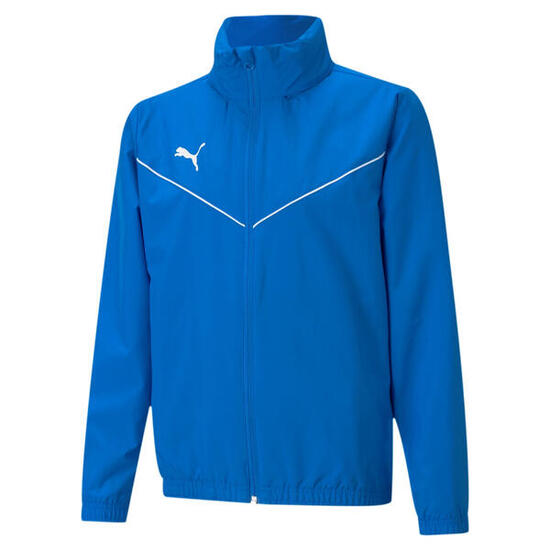 Giubbino Puma Teamrise All Weather Jkt Jr Azzurro Junior