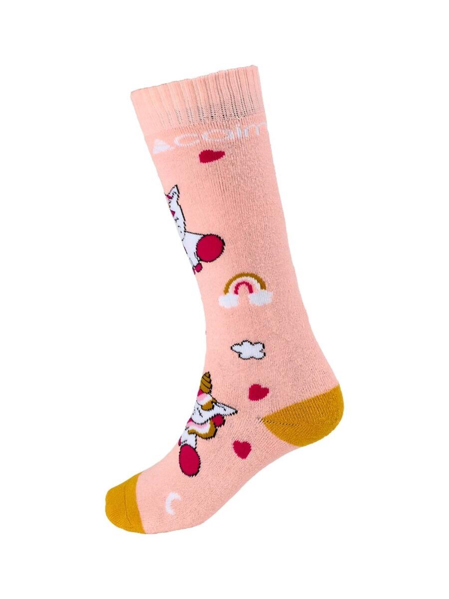 Chaussettes de ski enfant - 2 paires - Licorne 2/2