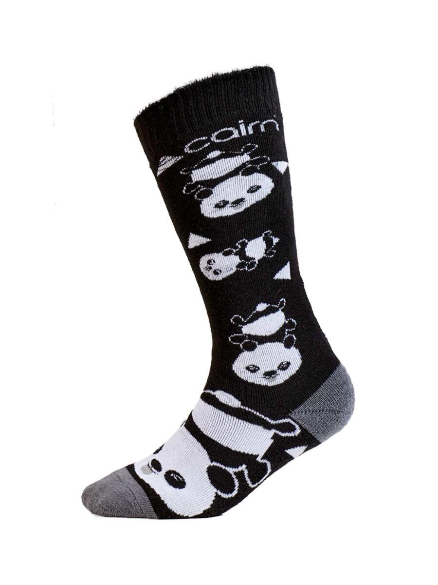 Skarpety narciarskie dziecięce - 2 pary - Panda