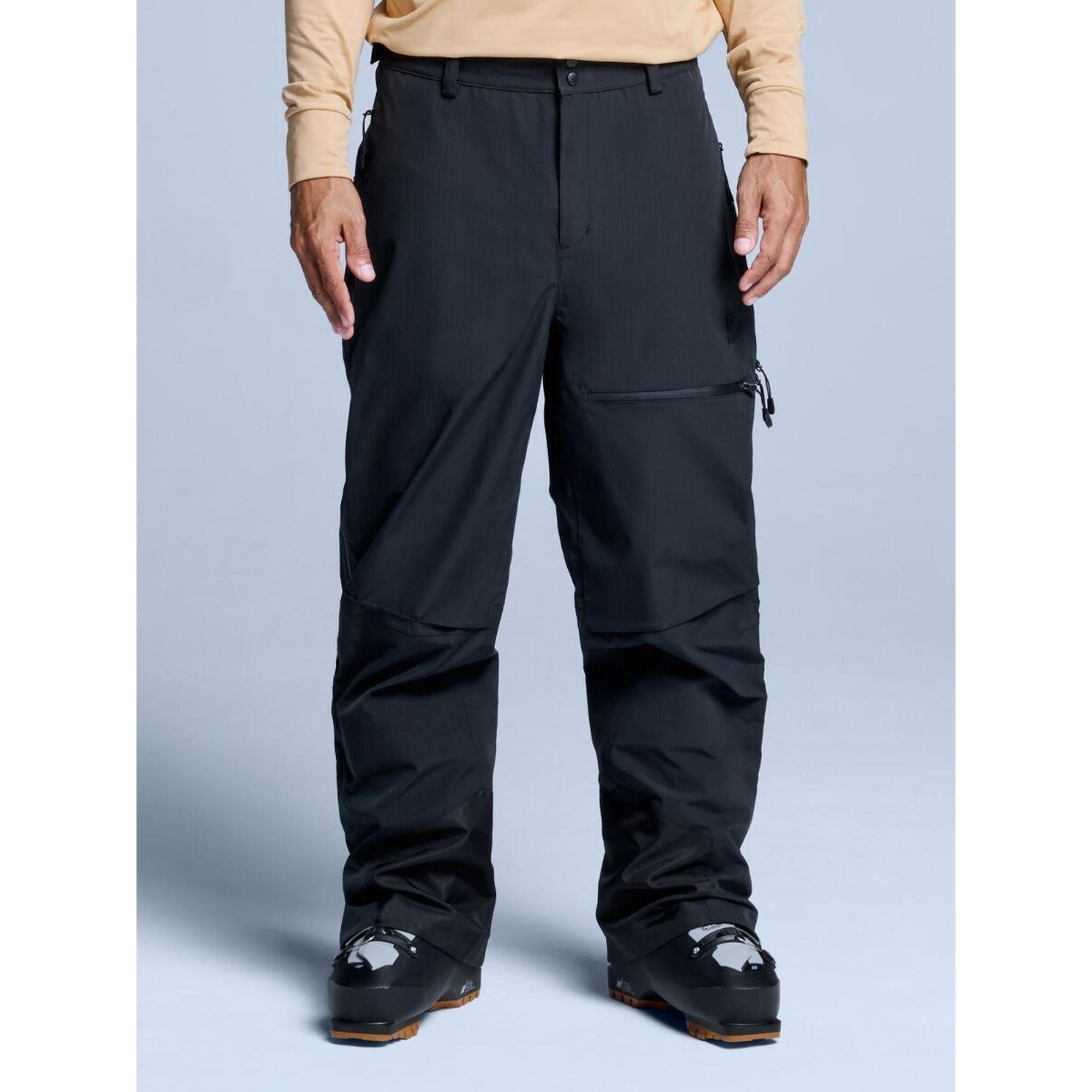 Poederbaas - Pantalon De Ski - Homme - Hardshell - Freeride 3l - Noir - Pantalon De Ski - Noir - Decathlon