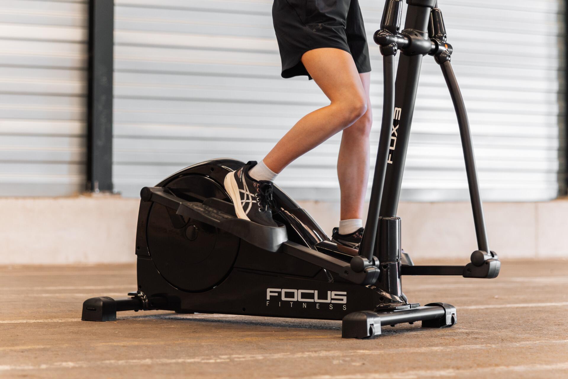 Fox 3 iPlus - Vélo elliptique - Capteurs de fréquence cardiaque - 24 niveaux de 6/7