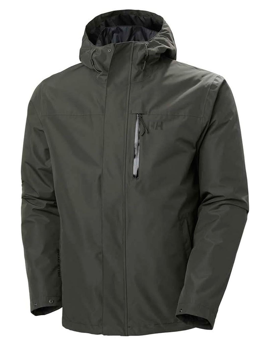 Giacca per uomo Helly Hansen verde. 3/7