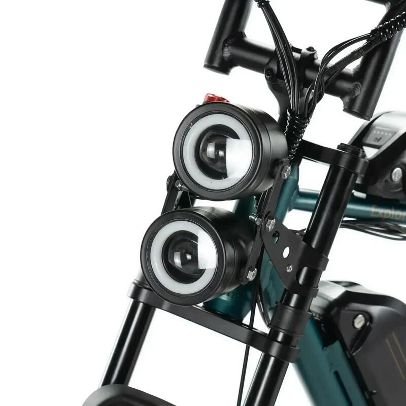 M20 – Dubbele Accu, 250Watt motorvermogen, topsnelheid 25 km/u 6/7