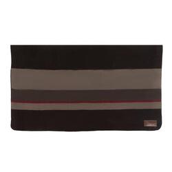 Couverture séchante carré Heavy Stripes marine/gris 140x120cm