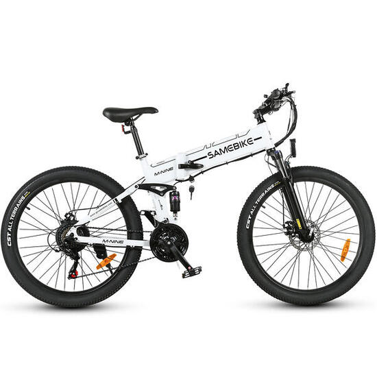 Vélo électrique pliant pour adultes SAMEBIKE LO26-II-YD avec batterie 48V 14Ah