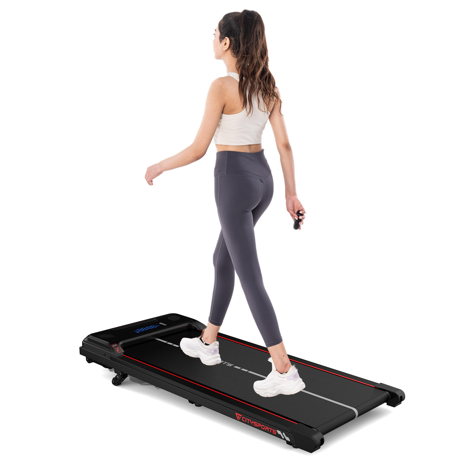 CITYSPORTS Tapis Roulant con Inclinazione Fino al 13.41%-3 posizioni.WP6, 440W, 6,0 km/h