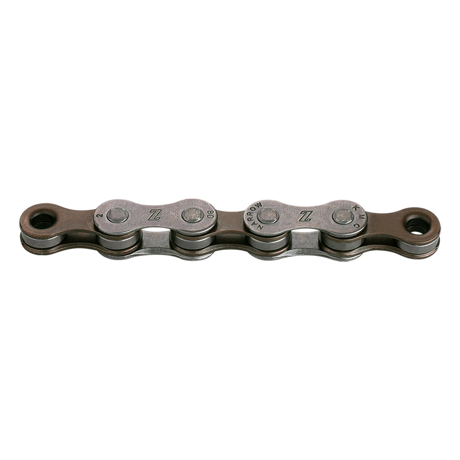 Chaîne KMC Z7 114 Maillons 6/7 Vitesses Argent/Marron 4/7