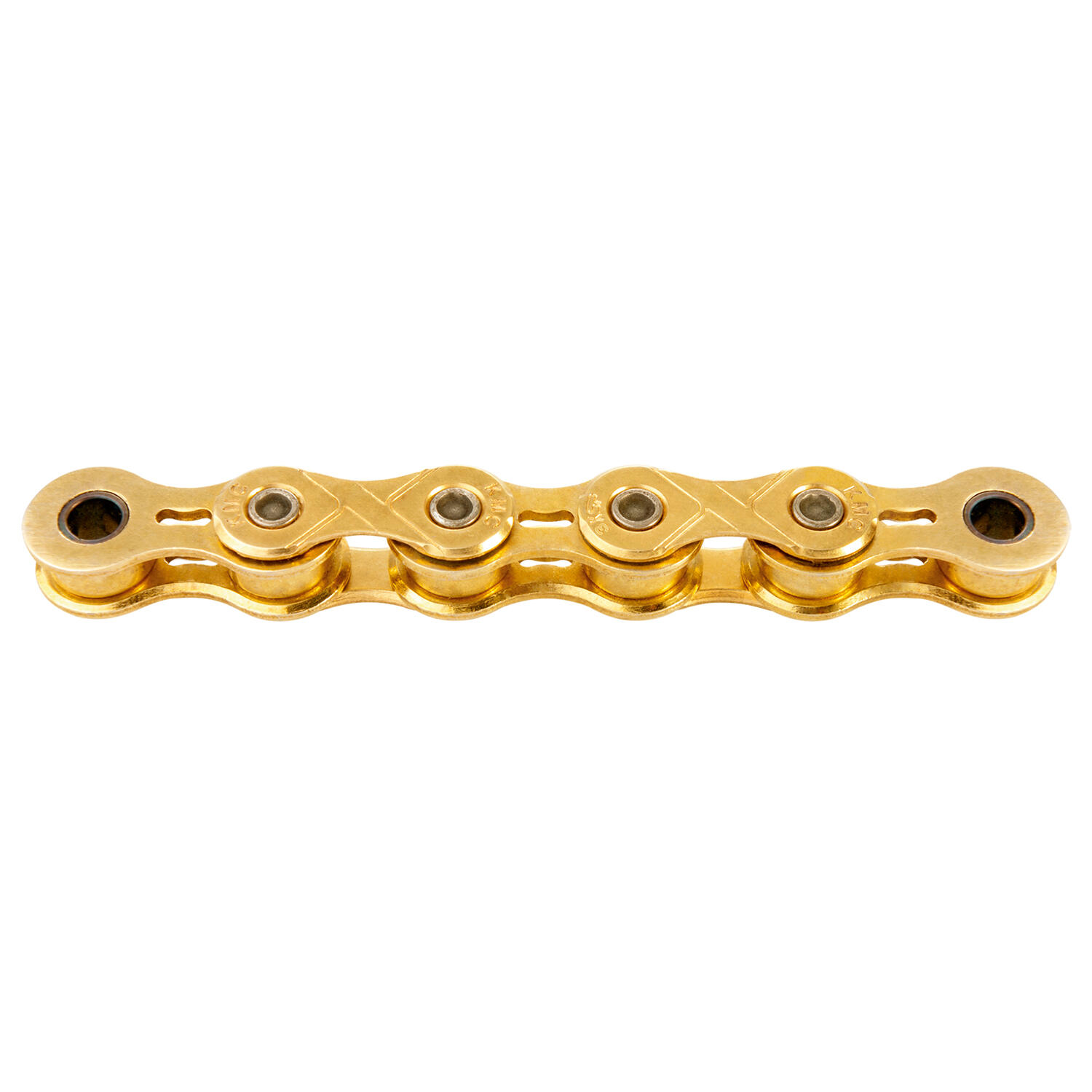 Chaine KMC X101 1/2'' x 1/8'' 110 maillons Single Speed/BMX Or 7/7
