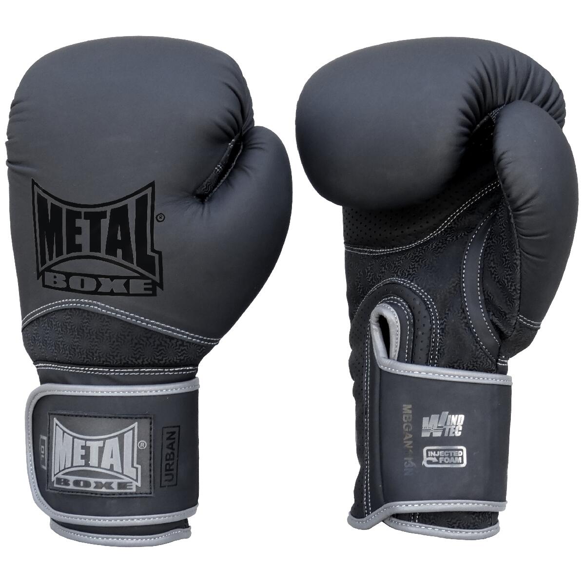 Metal Boxe Luvas De Treino De Boxe Urban Preto da Decathlon