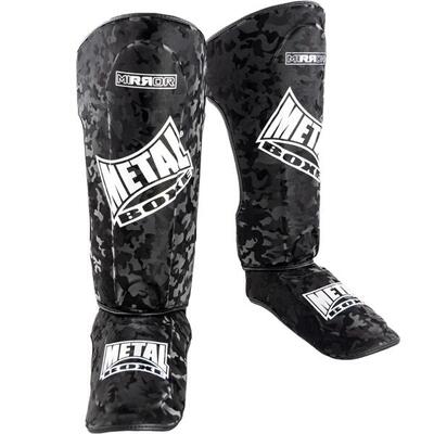 Scheen- en voetbeschermers metal boxe mirror