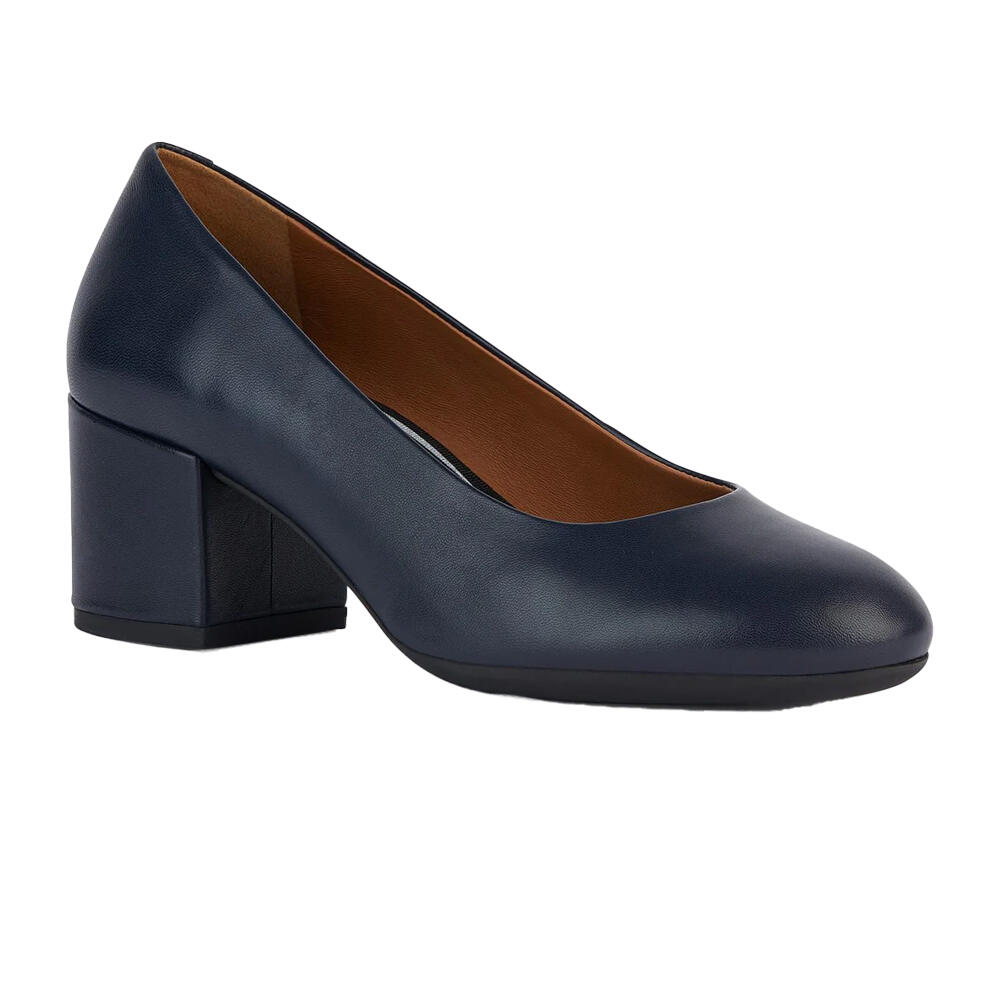 Geox Womens/Ladies D Eleana A Nappa Leather Court Shoes