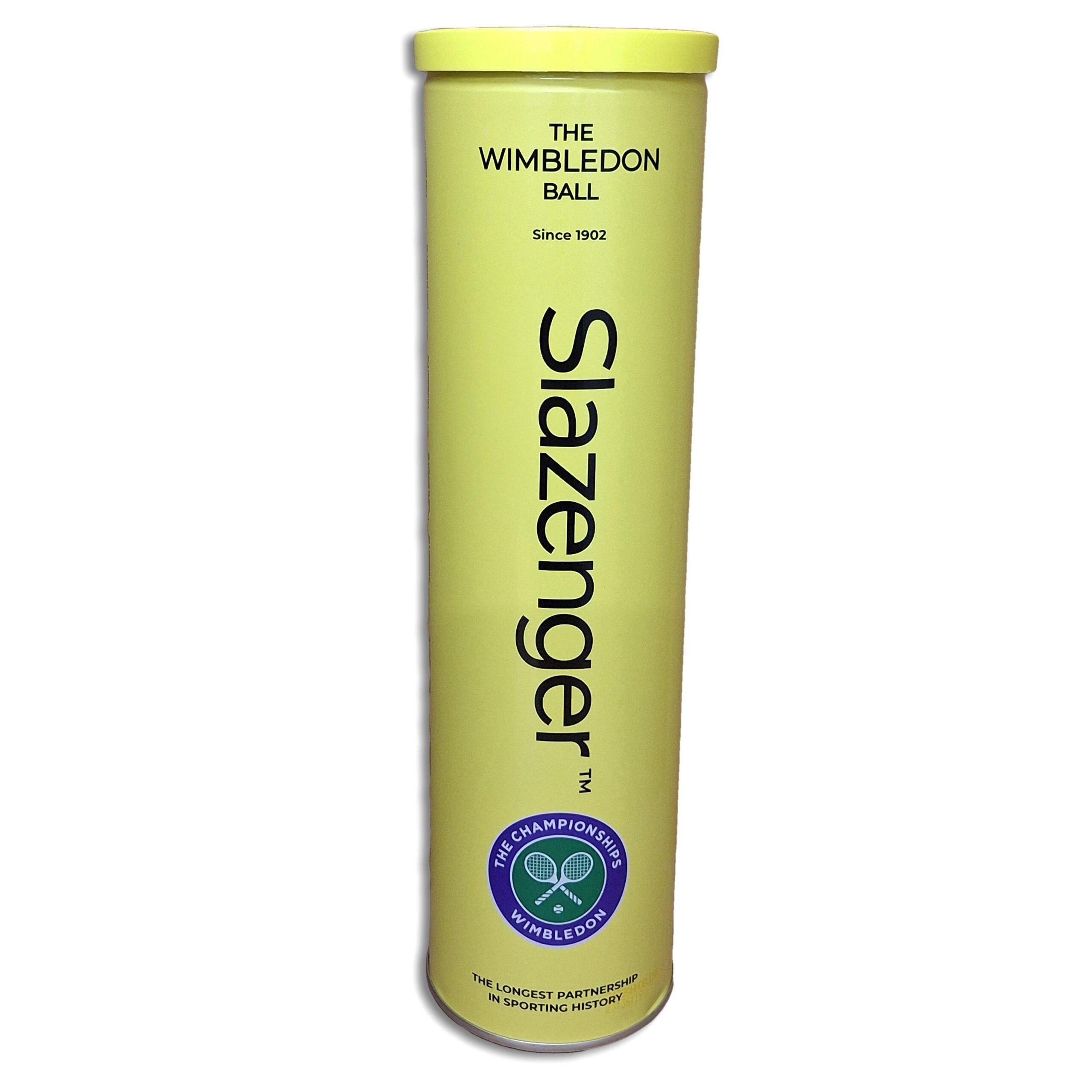 Slazenger Wimbledon Tennis Balls (Pack of 4)