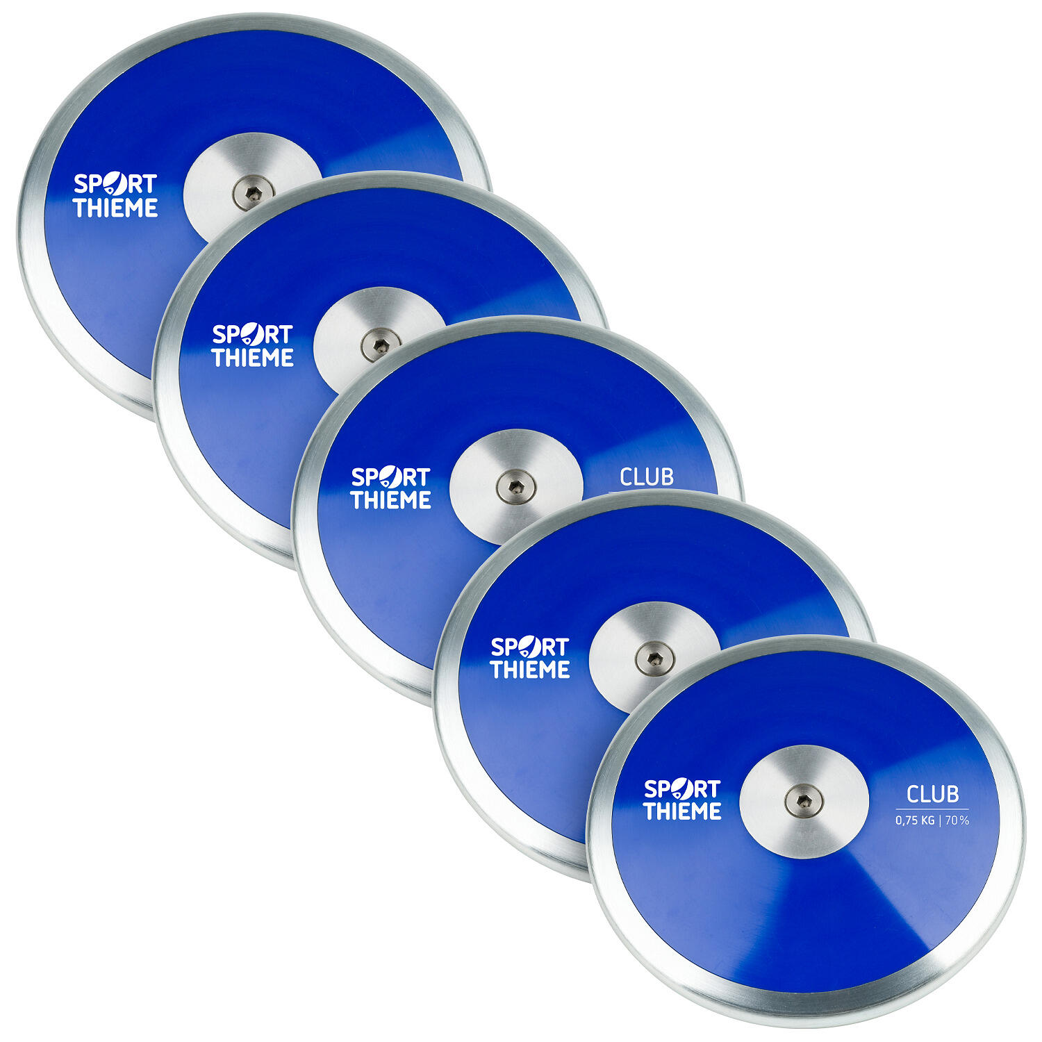 Trainingsspeer Club 400 g Leichtathletik Unisex Blau-Gelb 2/2