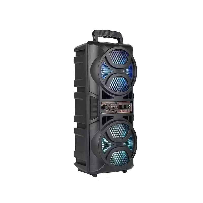 NNETM 3000W Portable Wireless Speaker with Dual Subwoofers