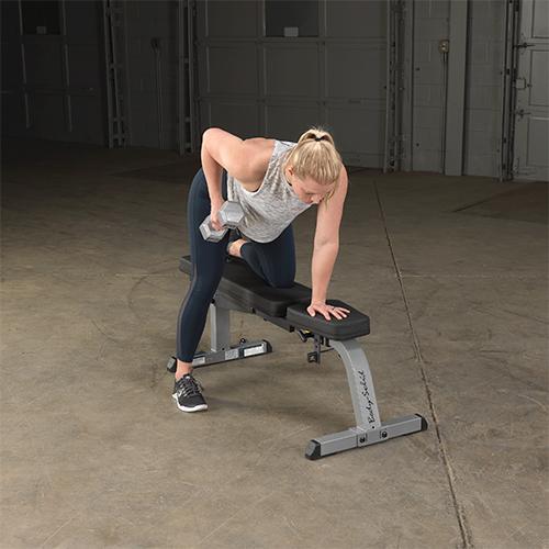 Heavy duty flat incline bank GFI21 voor fitness en krachttraining