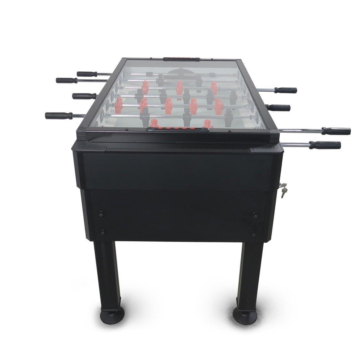 Kickertisch Pegasi | Forza Premium Black | Glasplatte | Cashless 5/5