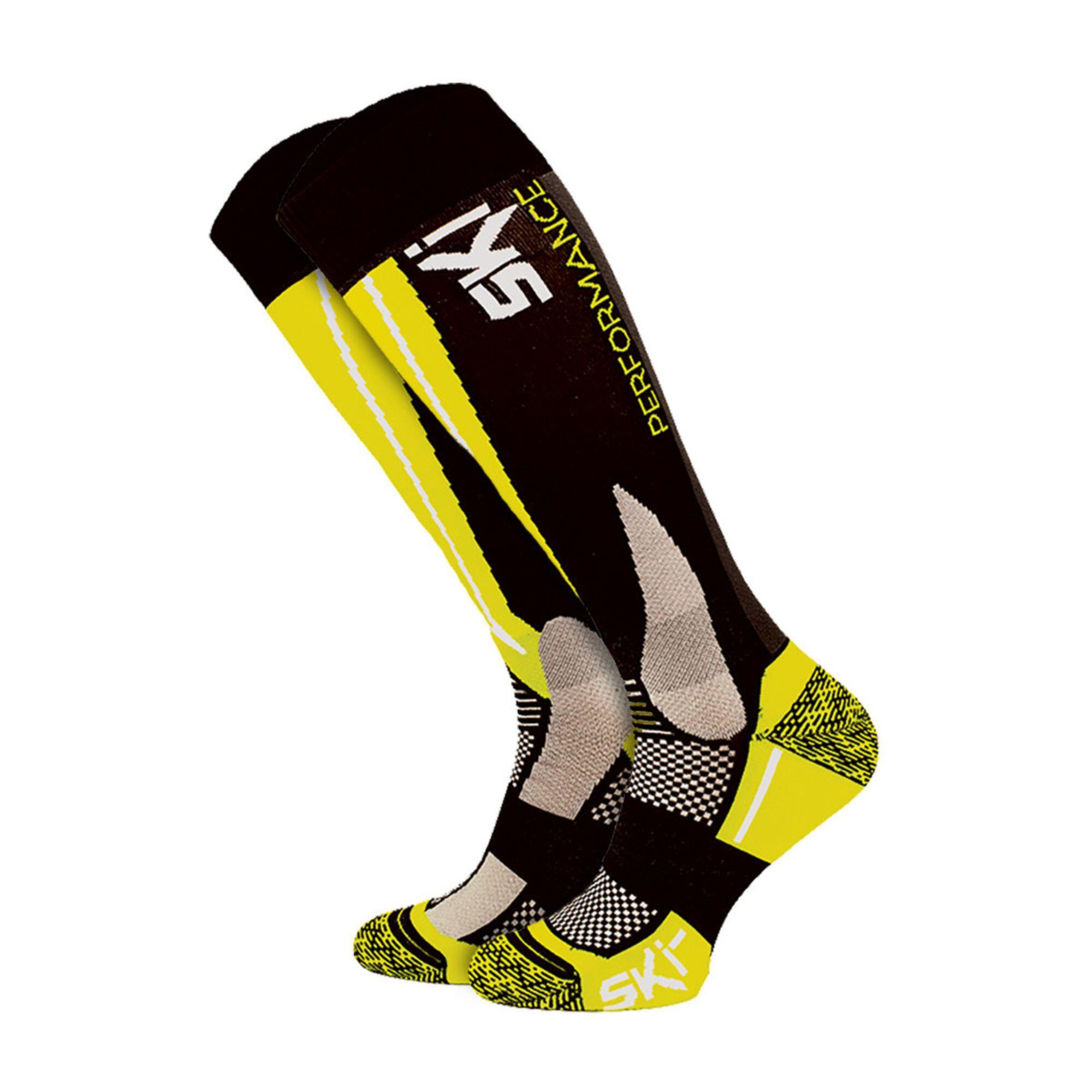 High-Performance Knee-High Unisex Snowboard Socks for Skiing