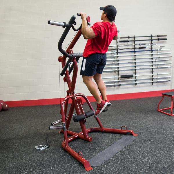 Corner leverage gym GLGS100 pour fitness et musculation