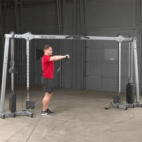 Poste à cables deluxe GDCC250 pour fitness et musculation 2/5