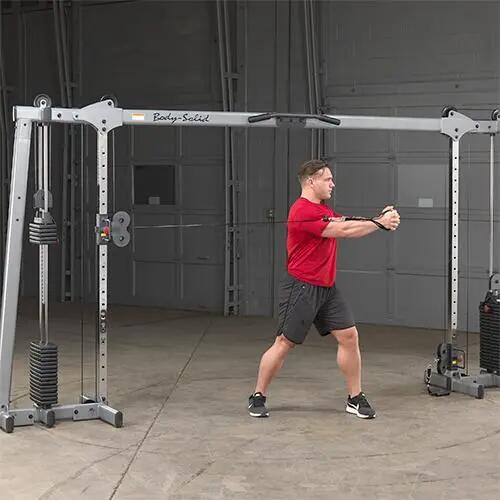 Poste à cables deluxe GDCC250 pour fitness et musculation 4/5
