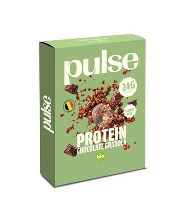 Granola protéiné Chocolat bio 350g (26% protéine)