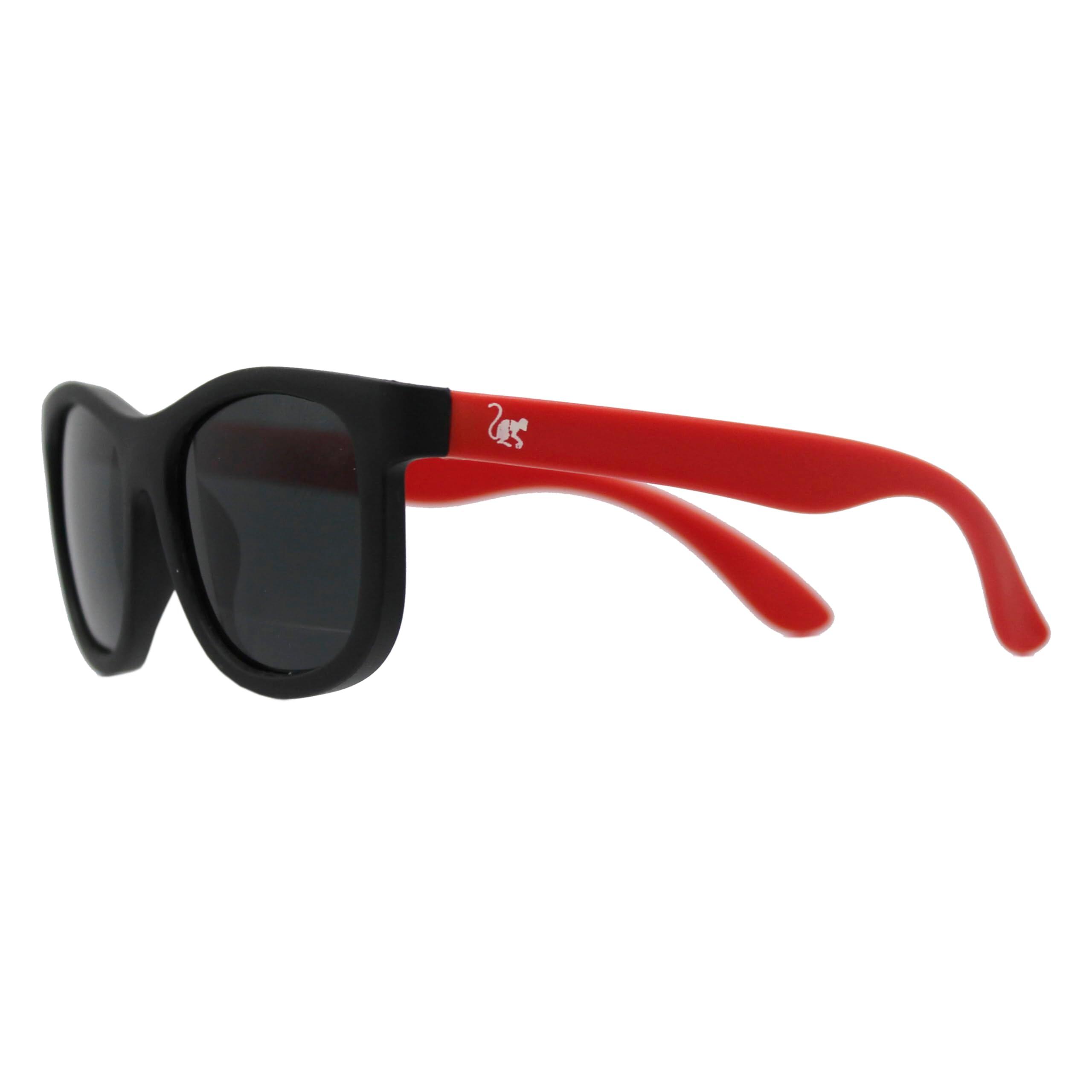 Surf Monkey - Lunettes De Soleil - Enfant / Polarisées (noir/rouge) - Lunettes De Soleil - Rose|rouge - Taille Unique - Decathlon