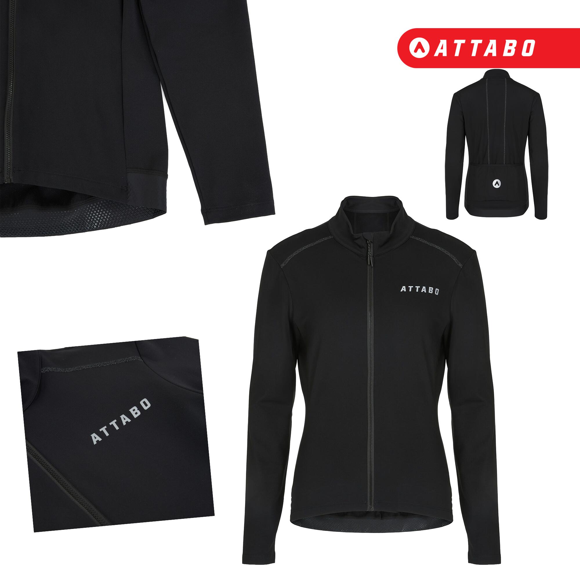 Sweat-shirt de cyclisme femme ATTABO FLEERO REF doublé 7/7