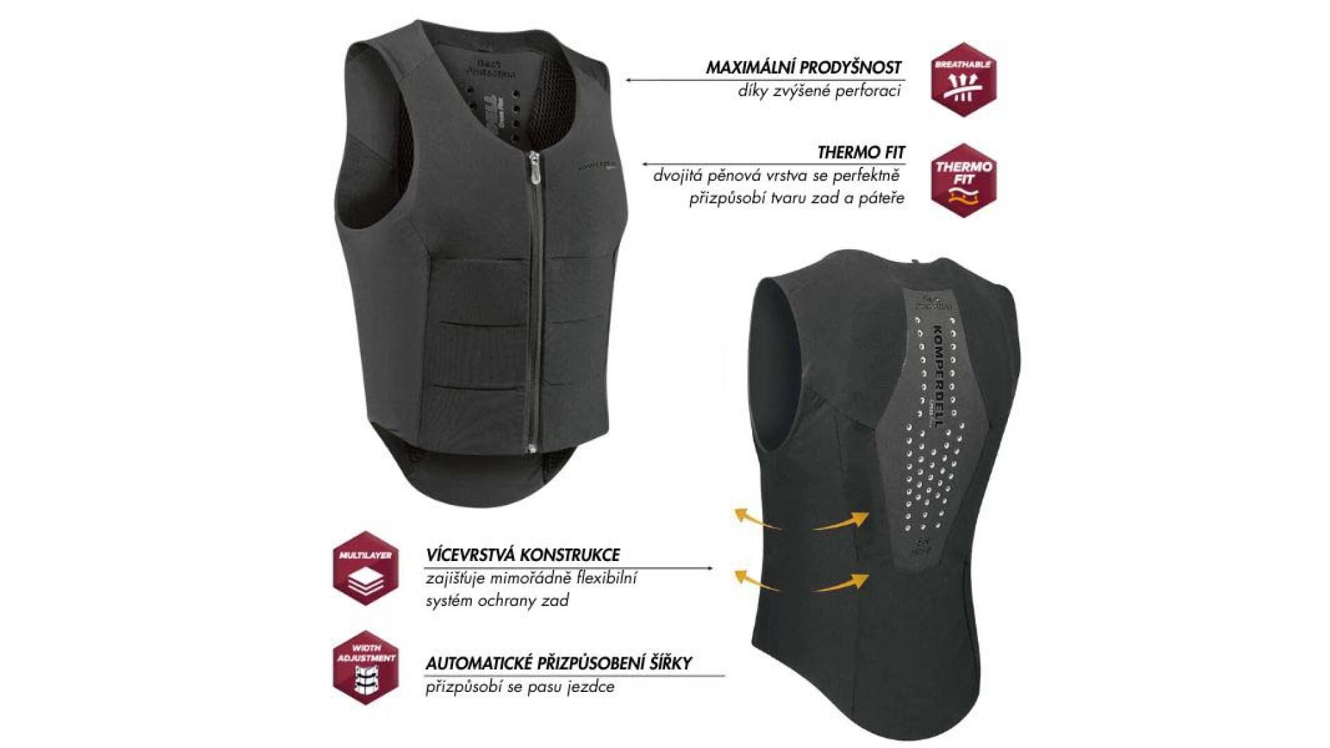 Páteřák Komperdell Ballistic FlexFit  - Regular 25/26 2/7