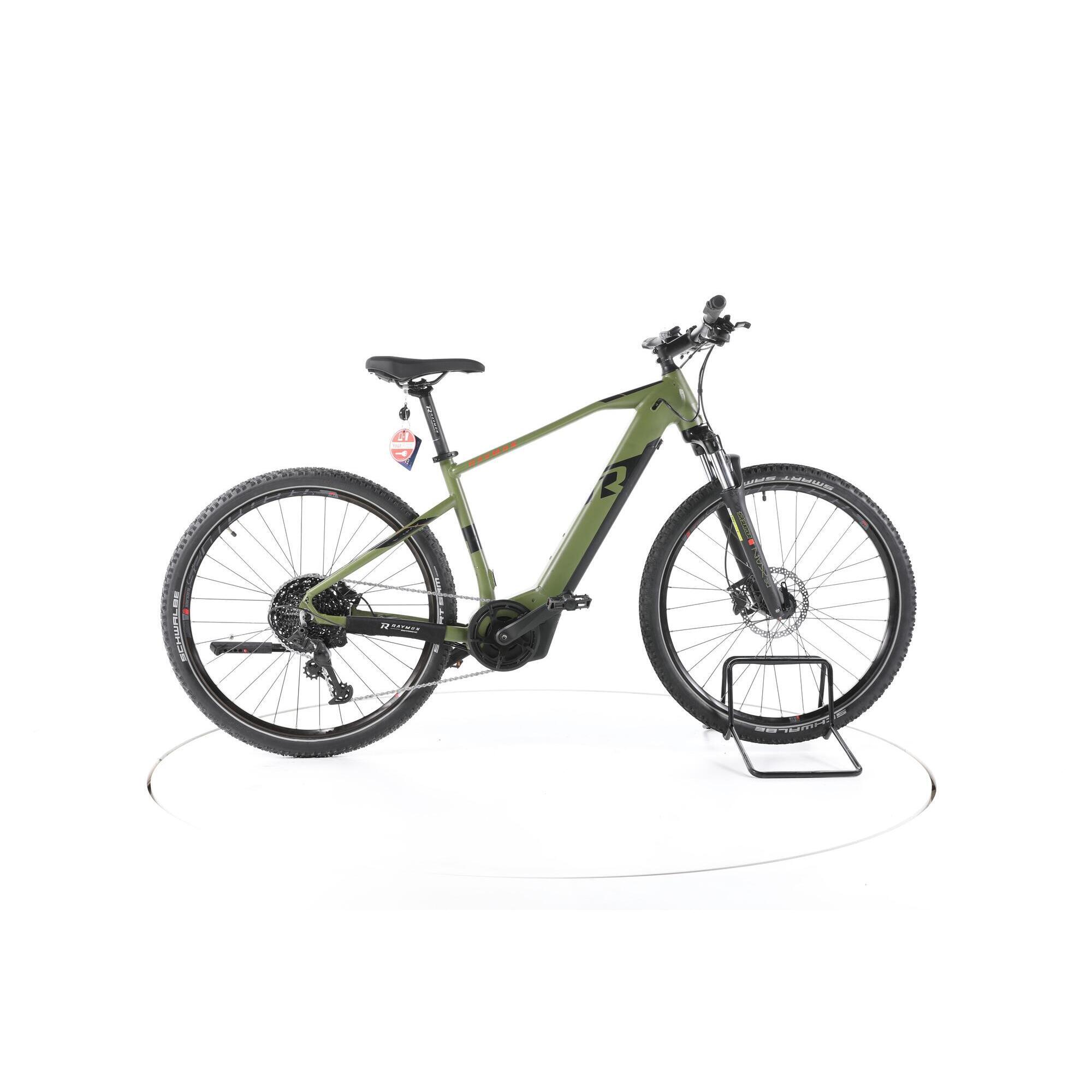 Raymon - Reconditionné - R Raymon Crossray E 5.0 Trekking Vélo Électrique 2022 - Bon - Vélo De Voyage - Vert - Petit - Decathlon