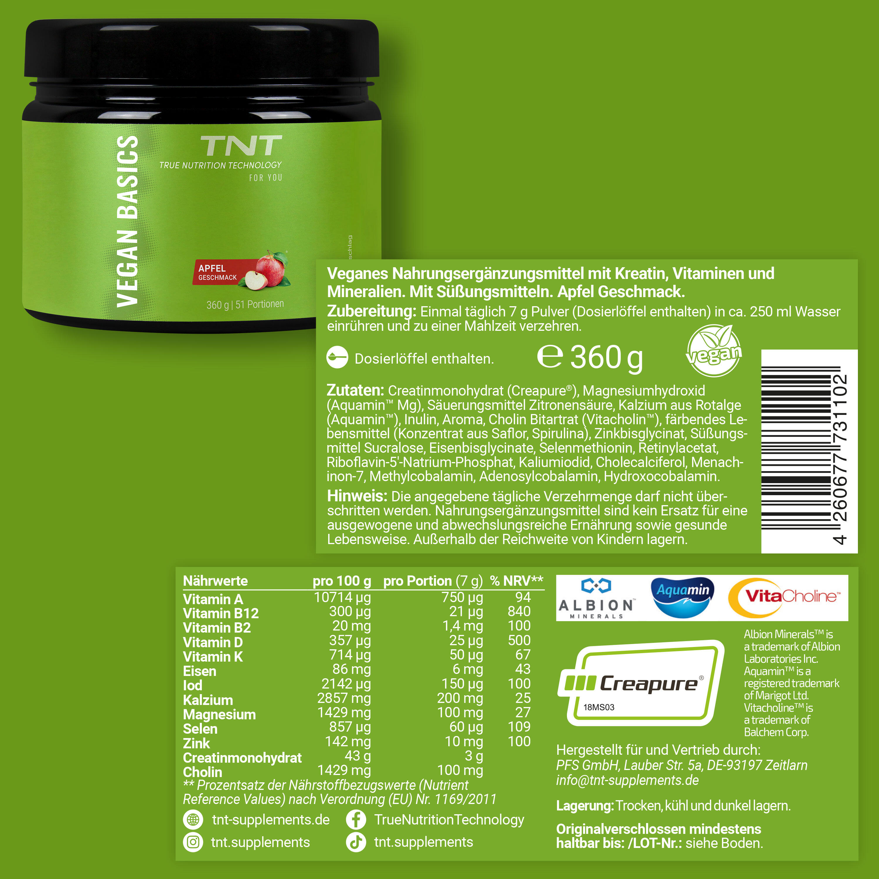TNT Vegan Health Bundle 5/7