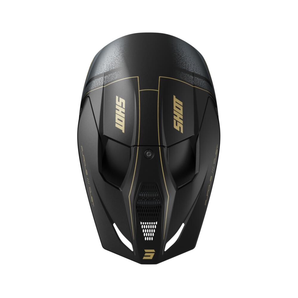 Capacete Shot Furious - Dourado Fosco 2/4